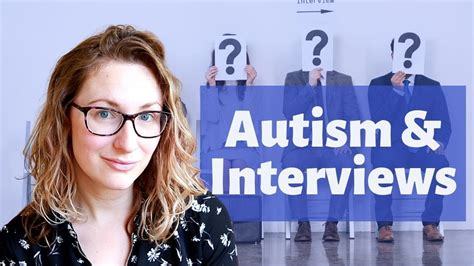 Autism And Job Interviews Youtube