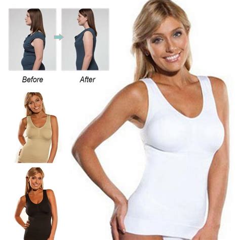 Buy Women S Slimming Tank Top Cami Shaper Body Shapewear Tummy Control