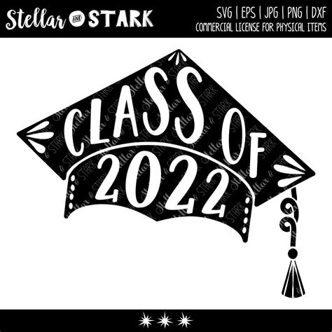 2022 Graduation Cap Svg 2022 Graduation Cap Svg Graduation Etsy