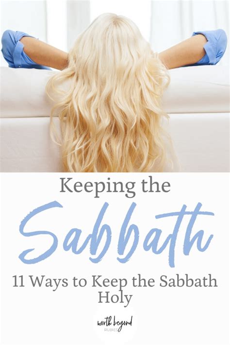 Keep The Sabbath Holy 11 Key Ways