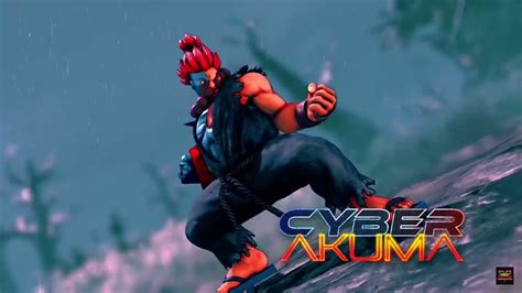 Street Fighter V Cyber Akuma And Ryu Cyberbots Costume Dlc Youtube
