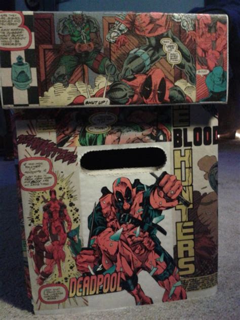 Custom Comic Book Long Storage Box Made With By Comicartandmore