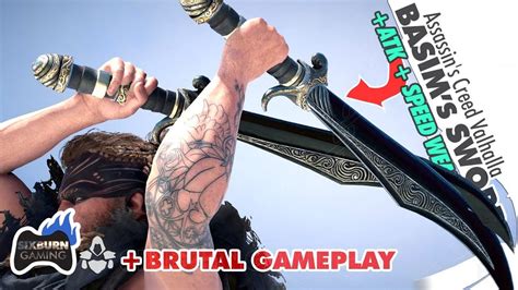 Basim S Sword Assassin S Creed Valhalla Showcase Brutal Kills Gameplay