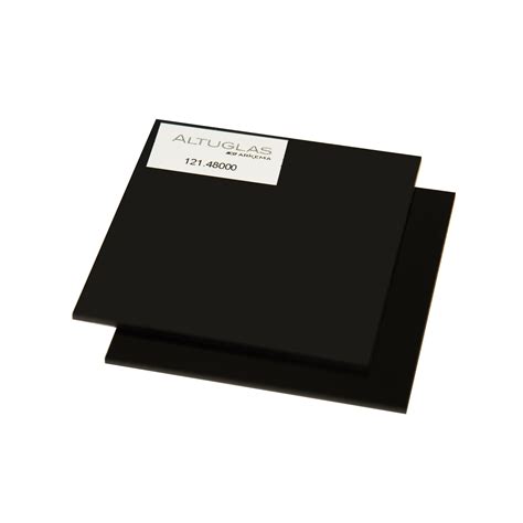 Myvink Altuglas Cast Mono Satin Pmma C Sheet Black 12148000 3050 X