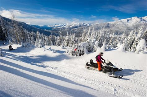 Snowmobile Tours In Whistler Canadian Wilderness Adventures