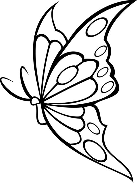 Coloriage à Imprimer Un Papillon Turbulus Jeux Pour Enfants