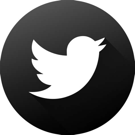 Black And White Twitter Bird Logo