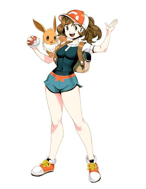 Pokemon Lets Go Trainer Girl By Genzoman On Deviantart