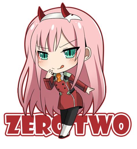 Chibi Zero Two Darlinginthefranxx