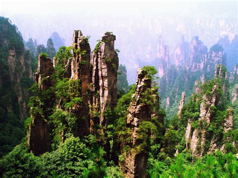 Zhangjiajie National Forest Park China The Great Asia