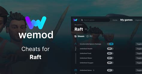 Raft Cheats And Trainers For Pc Wemod