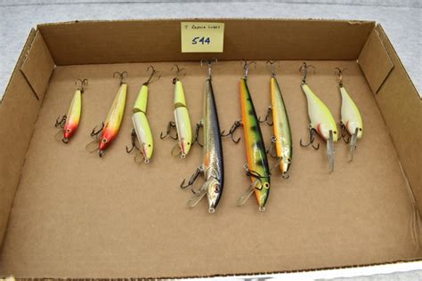 Item Up For Bidding At Auction Fishing Luresrodsreelsammobullets