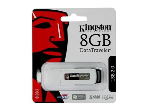 Kingston Datatraveler 8gb Usb 20 Flash Drive
