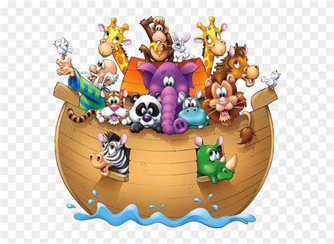 Use These Free Images Of Noahs Ark Cartoon Animal Dibujos De Arca De