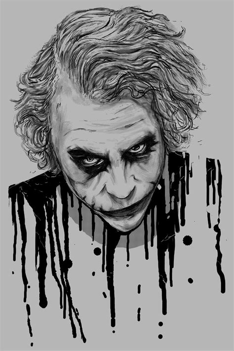 The Joker Canvas Wall Art By Nicebleed Icanvas In 2021 Joker Art
