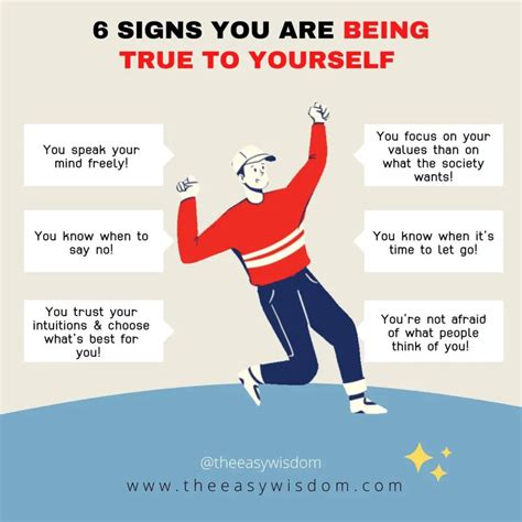 How To Stay True To Yourself Signs You Are Being True To Yourself
