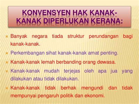Bahasa melayu, bahasa inggeris,matematik dan sains merupakan mata pelajaran wajib dalam sistem pendidikan malaysia. Hak Asasi Kanak Kanak