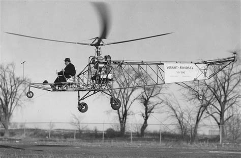 Vought Sikorsky Vs 300 Historical Photos From The Worlds First