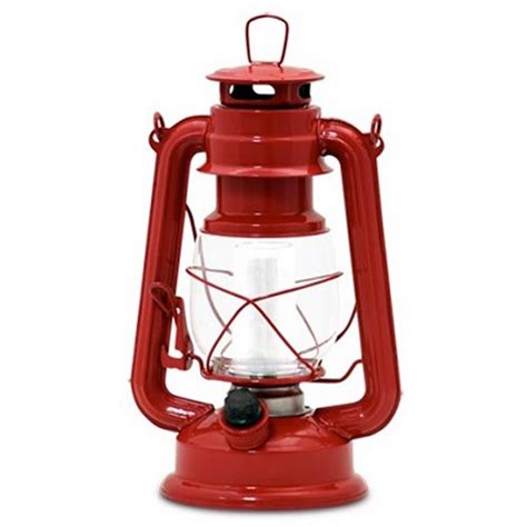 Northpoint Vintage Red Battery Operated Led Lantern 2 Pack 190492 2