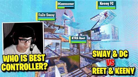 Faze Sway Dc Vs Xtra Reet Keeny In 2v2 Zone Wars Wager Fortnite