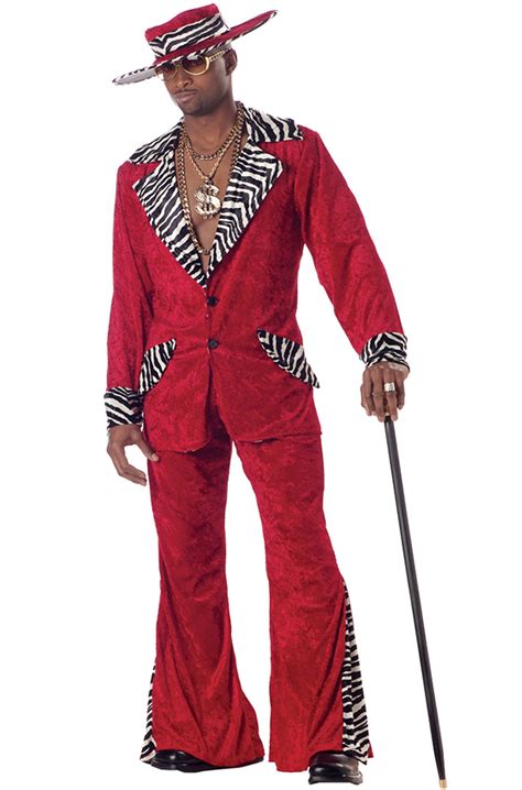 brand new 70s and 80s sweet daddy pimp mens adult costume ebay