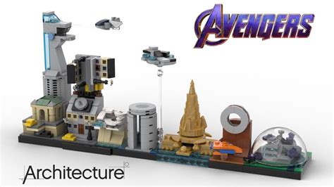 Lego Avengers Skyline Architecture Moc Instructions Available Info