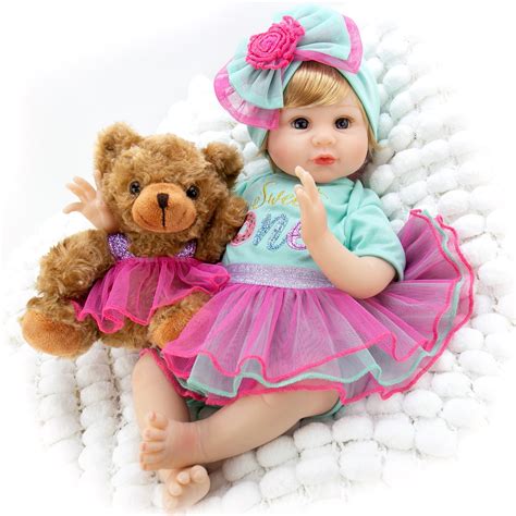 Click Now To Browse 22 Cute Baby Girl Doll Reborn Soft Vinyl Doll