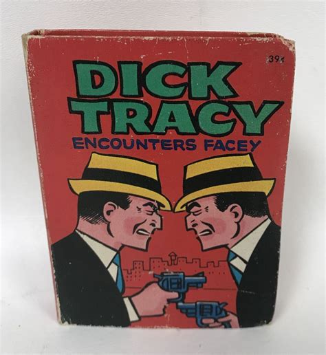 Dick Tracy Encounters Facey 1967 Vintage H C Big Little Book Antiquarian And Collectible