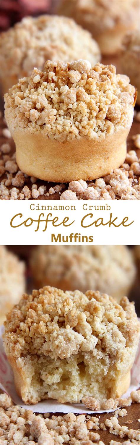 Cinnamon Crumb Coffee Cake Muffins Sugar Apron