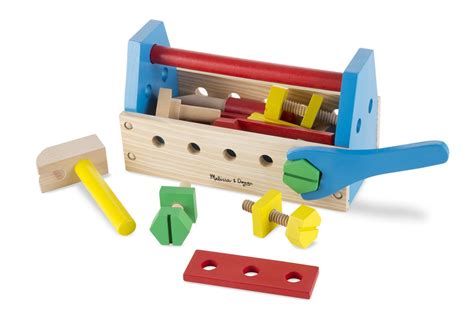 Melissa And Doug Take Along Tool Kit Wooden Construction Toy Kids Toys News