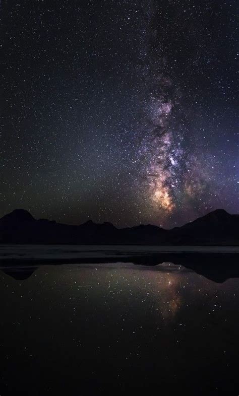Milky Way Reflection By Nobawdy On We Heart It Milky Way Nature Tour