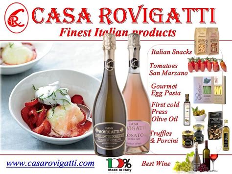 There is more to italian food than just pasta. Casa Rovigatti on Twitter | Summer desserts, Italian wine ...
