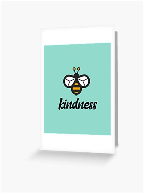 This year, give your loved ones something unique, personal and creative. "Kindness" Greeting Card by Kounadi | Redbubble | Cards ...
