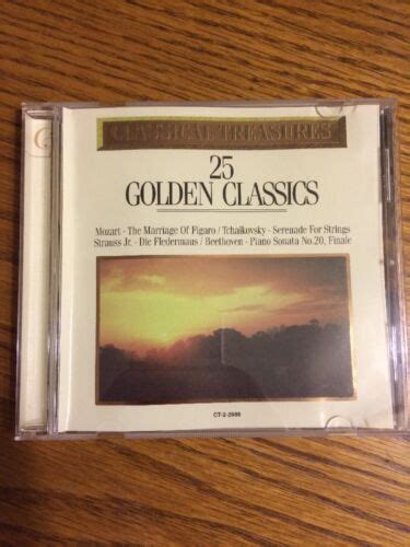 25 Golden Classics ~ Classical Treasures ~ Cd 74 Minutes 56775298623 Ebay