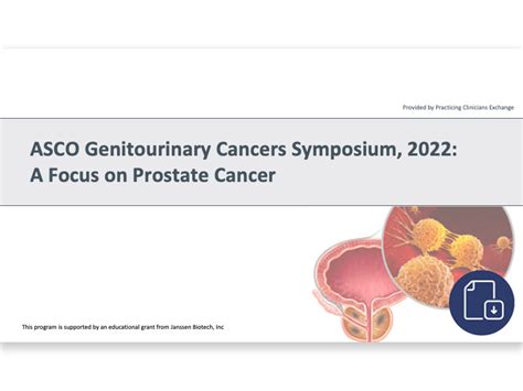 Asco Genitourinary Cancers Symposium A Focus On Prostate Cancer Pce