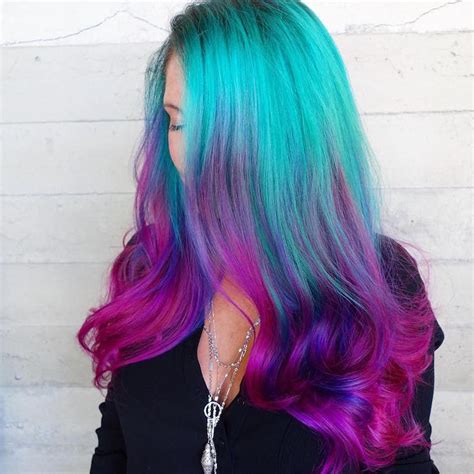 Mermaid Hair Trend Has Women Dyeing Hair Into Sea Inspired Colors