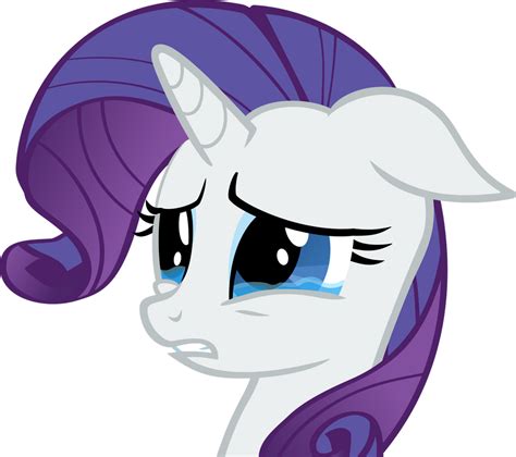Crying Rarity Vector 2 By Hombre0 On Deviantart