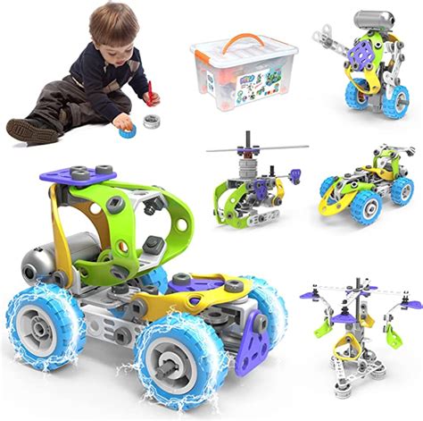 Acelife Stem Toys Kit 10 In 1 Motorized Educational Construction