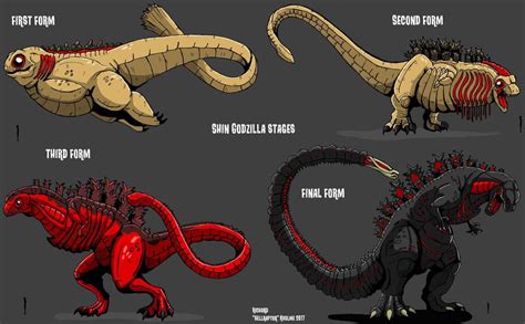 Shin Godzilla Evolution Forms Images And Photos Finder