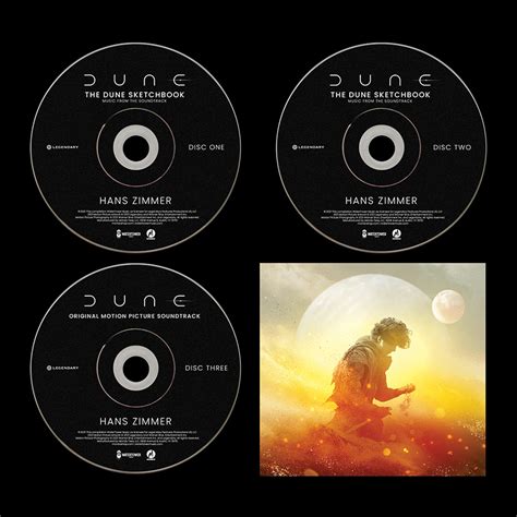 Dune Soundtrack Cd Deluxe Edition Hans Zimmer 3 Disc Set Dune