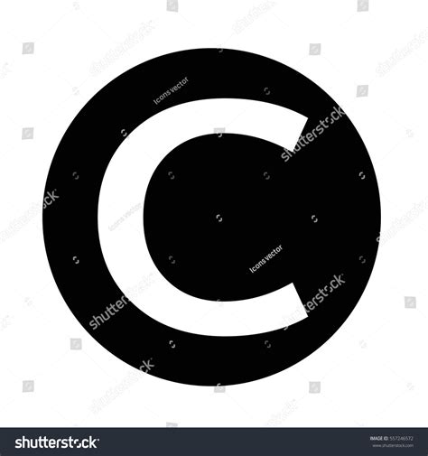 Copyright Symbol Icon Stock Vector Royalty Free 557246572 Shutterstock
