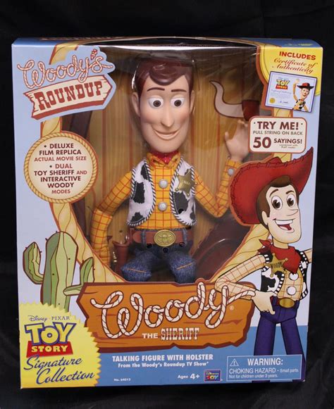 thinkway disney pixar toy story signature collection woody and buzz lightyear 1863316405