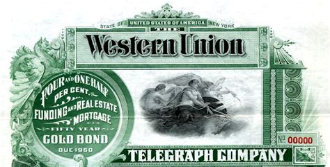 Western Union Telegraph Company New York 1900