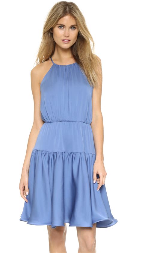 Lyst Milly Madison Sundress In Blue