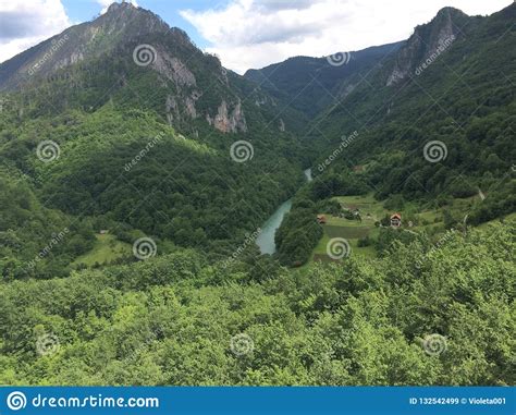 Beautiful Mountain Landscape In Montenegro Stock Image Image Of