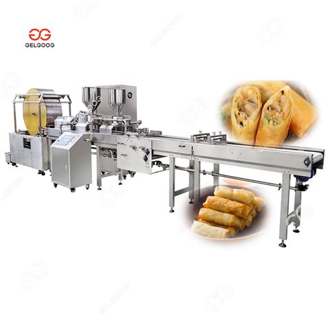 Vietnamese Egg Roll Making Lumpia Roller Hand Spring Roll Machine Fully