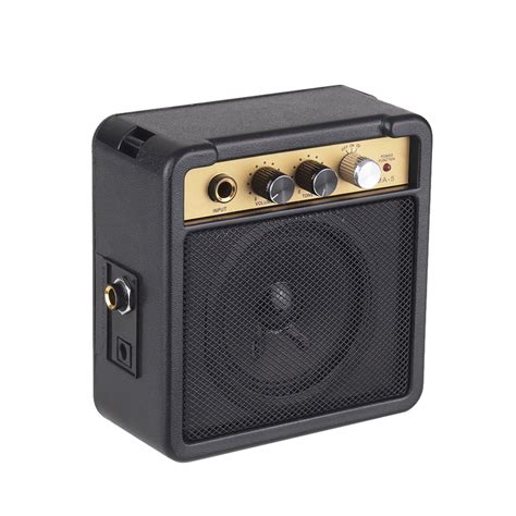 Mini Guitar Amplifier Amp Speaker 5w With 635mm Input 14 Inch