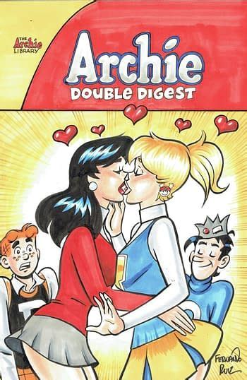 Today Finally Betty And Veronica Kiss In Archie Comics Spoilers
