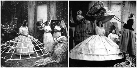The History Of Crinoline The Victorian Fashion Garment That Kept The
