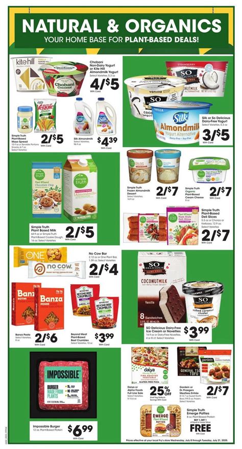 Shop smarter and save money at you favorite store. Fry's Food Weekly Ad Jul 08 - Jul 14, 2020